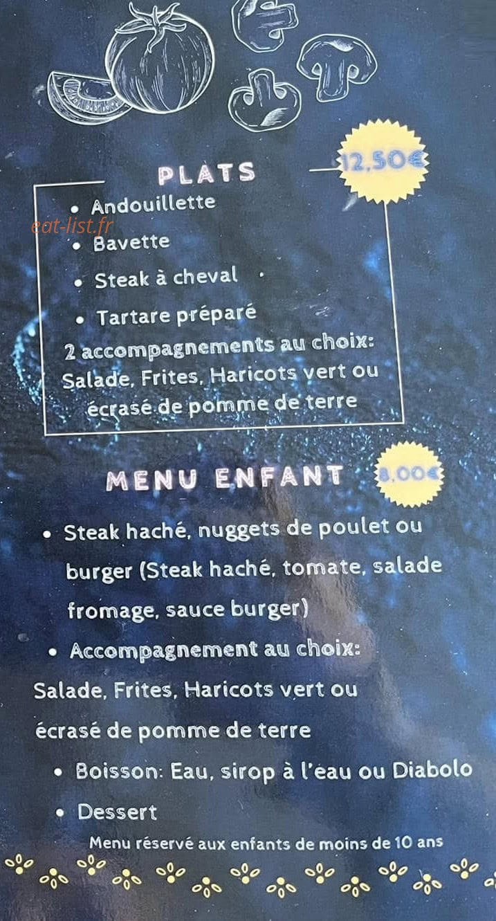 Au trois B — carte page 2