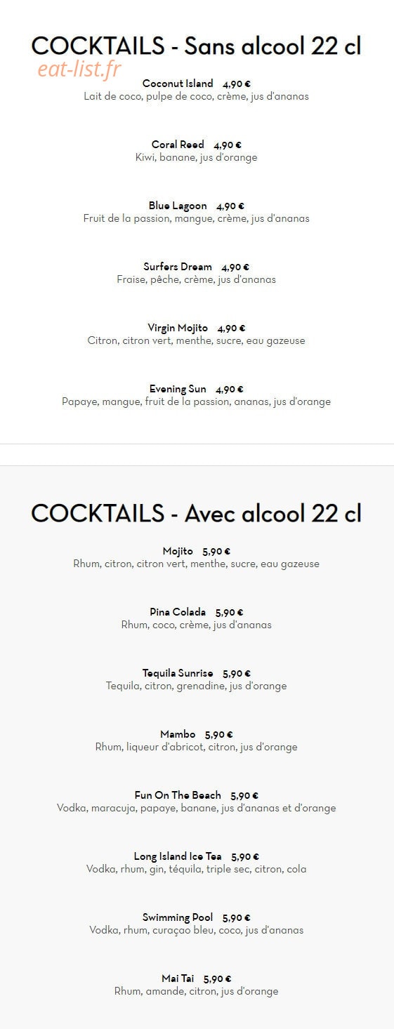 Autour du Grill — carte page 5