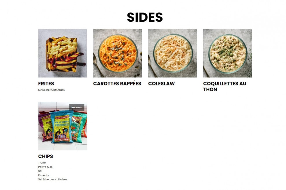 Bagelstein — carte page 3