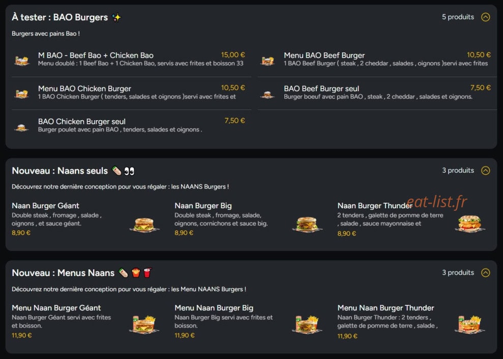 Big M — carte page 3