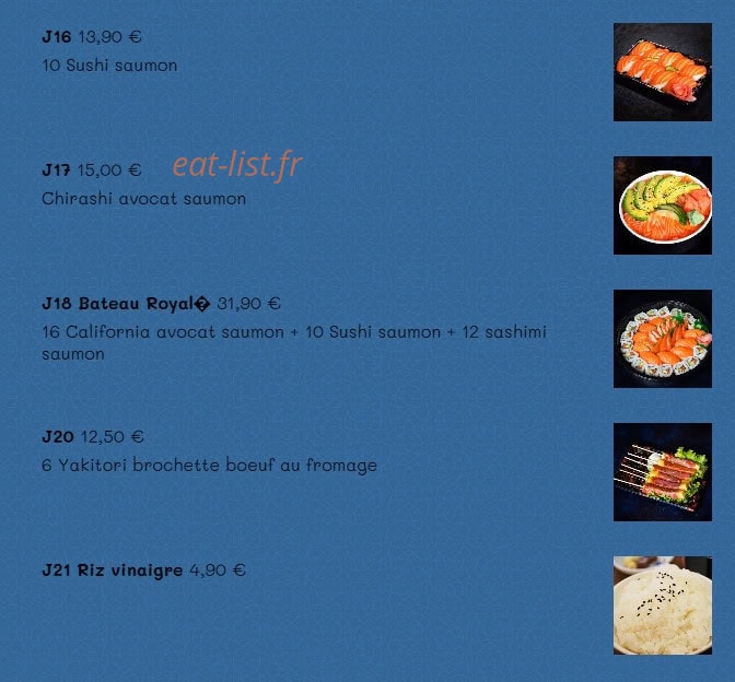 Buffet 86 — carte page 10