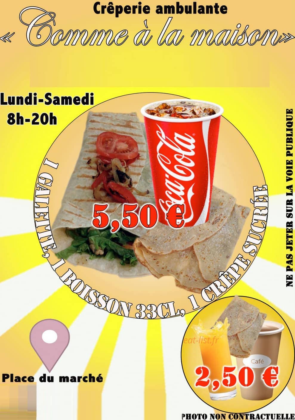 Comme à la maison — carte page 1