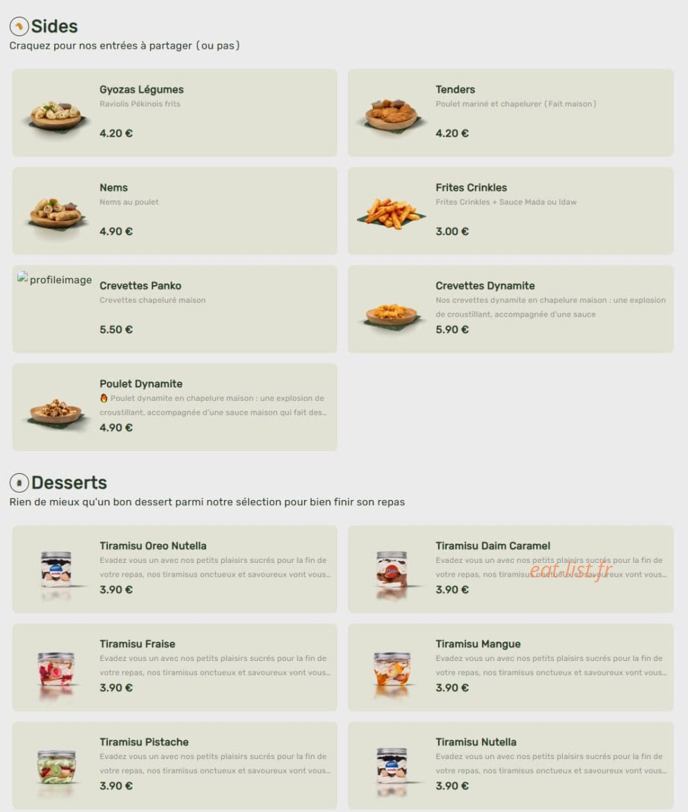 Krousty Sabaidi — carte page 2