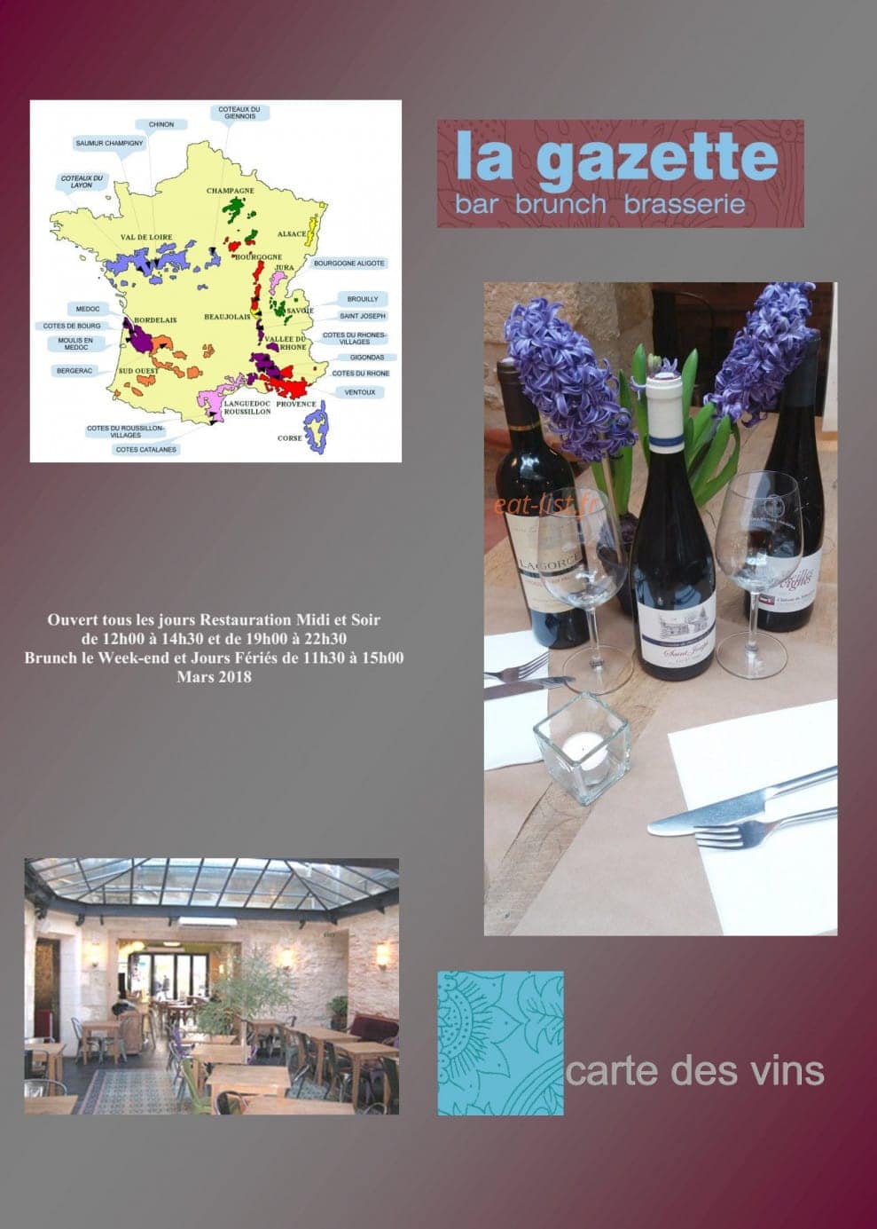La Gazette — carte page 6