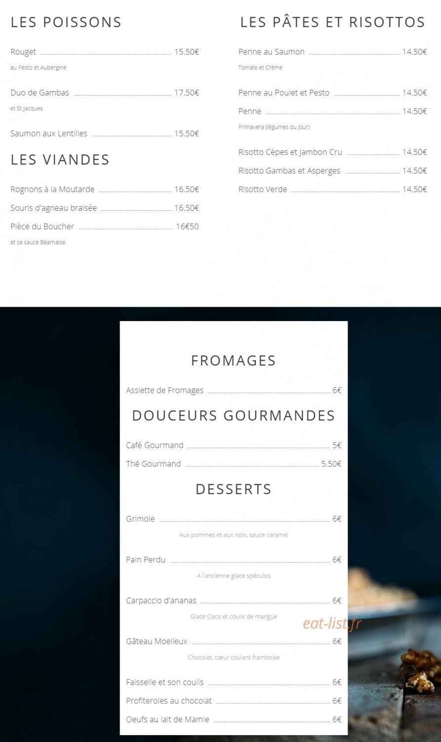 La Mangeoire — carte page 2