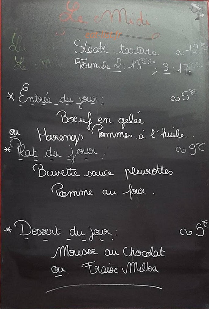 La Mangeoire — carte page 5