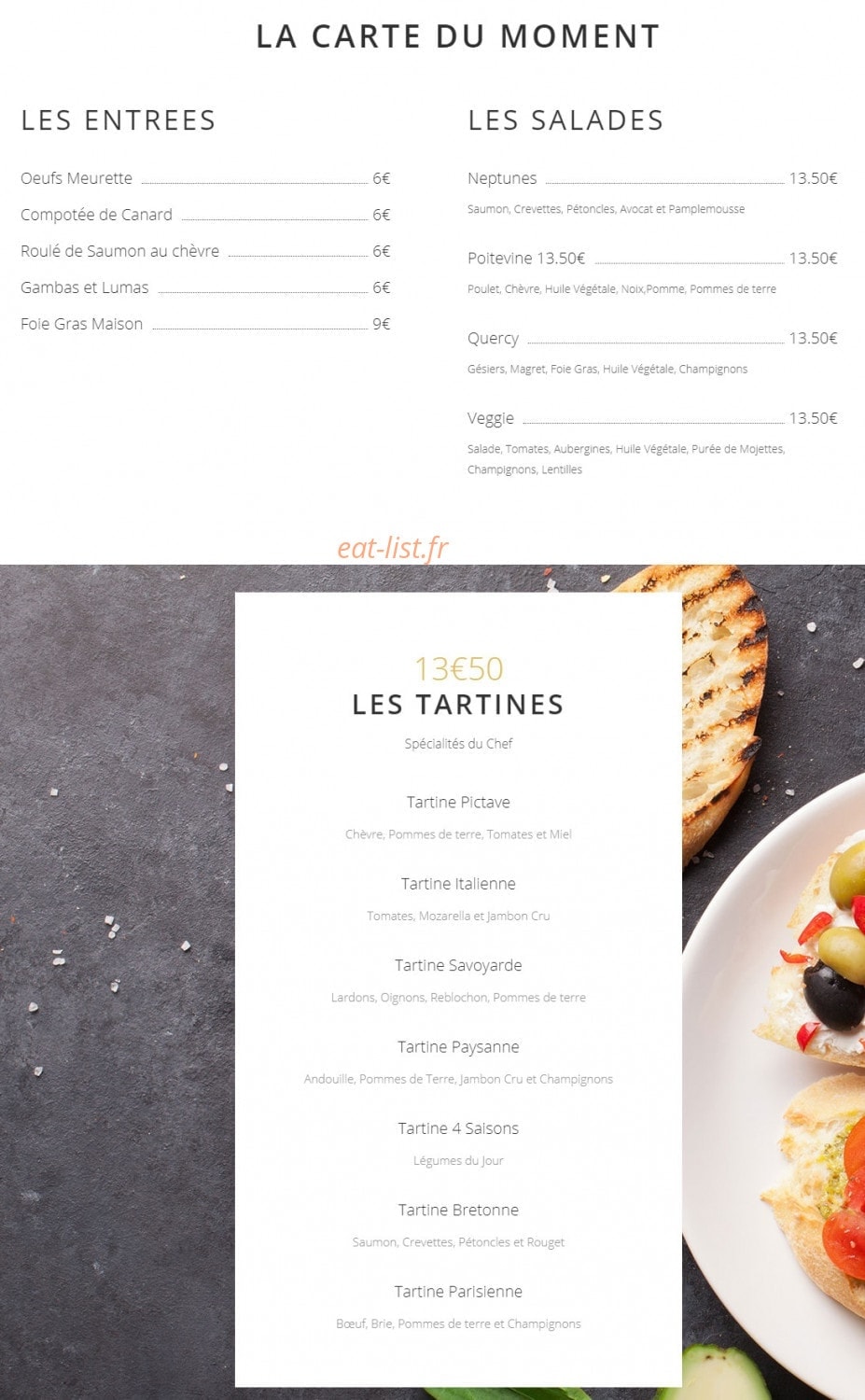 La Mangeoire — carte page 1