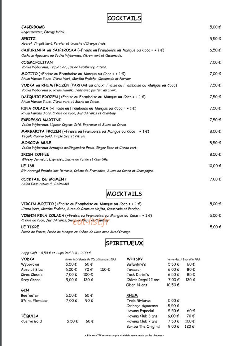 Le 168 — carte page 7