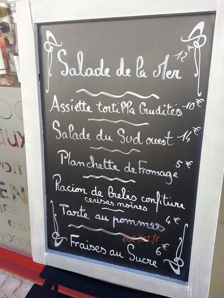 Le comptoir du sud ouest — carte page 3