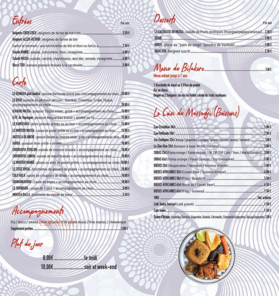Le Mande Massa — carte page 1
