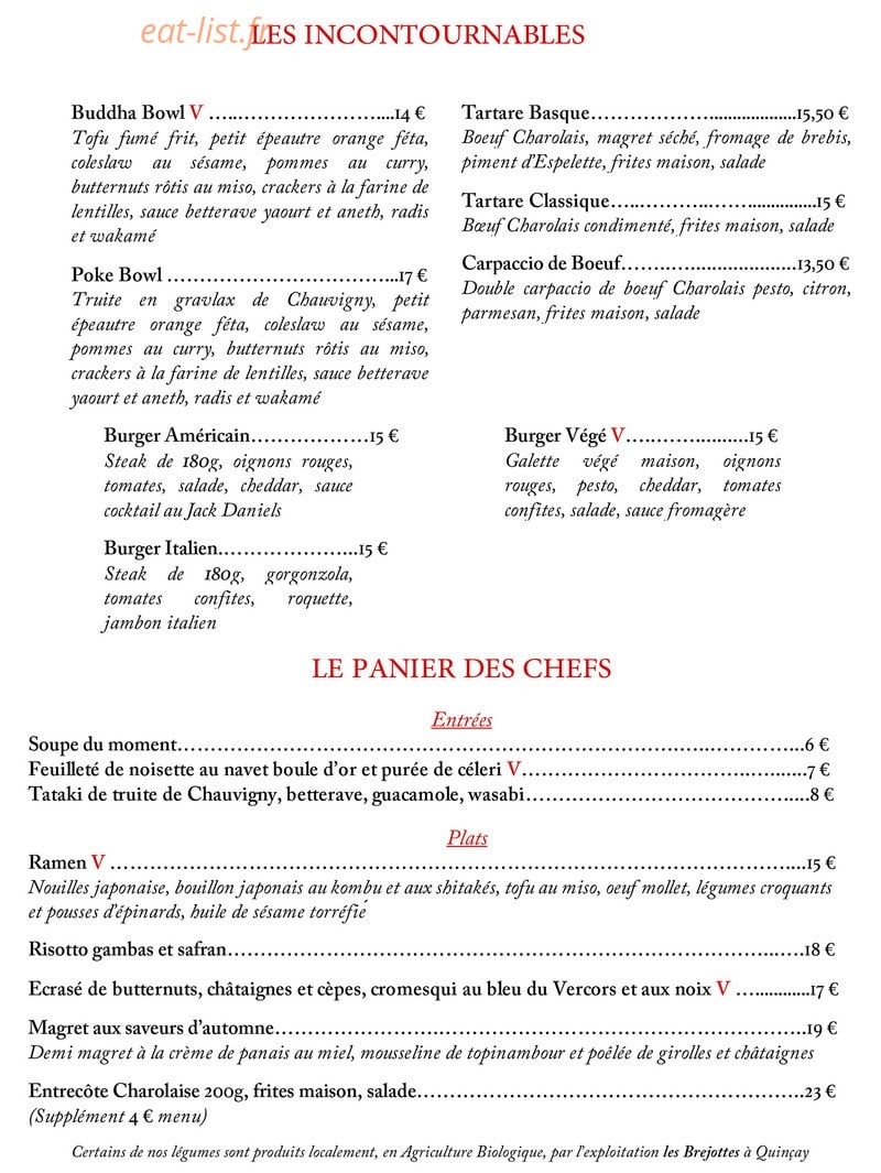 Le Trait d'Union — carte page 1
