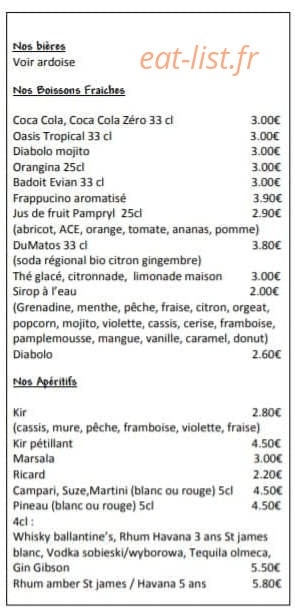 Les 3 Boulevards — carte page 5