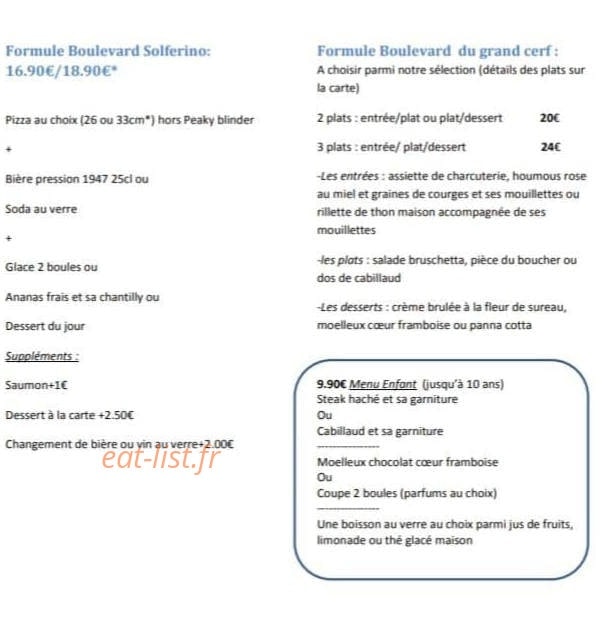 Les 3 Boulevards — carte page 2