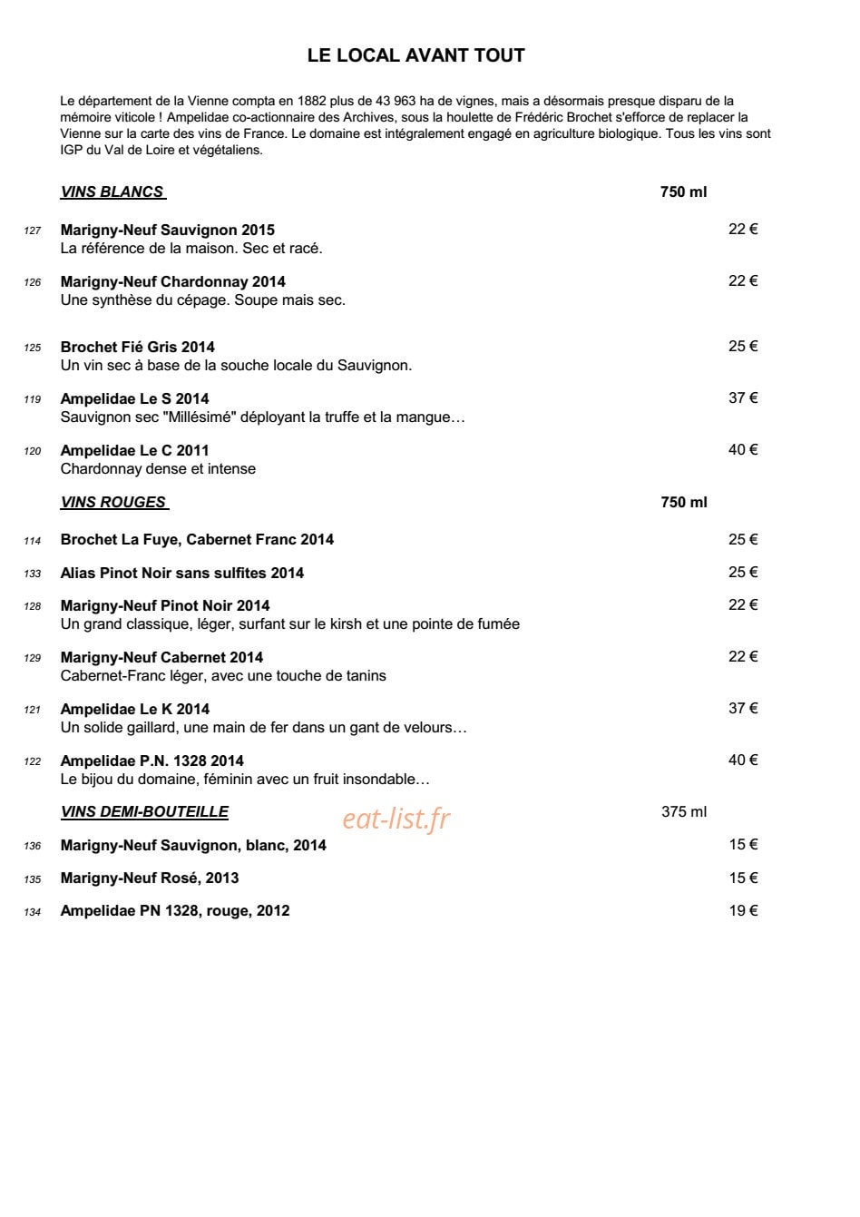 Les Archives — carte page 9