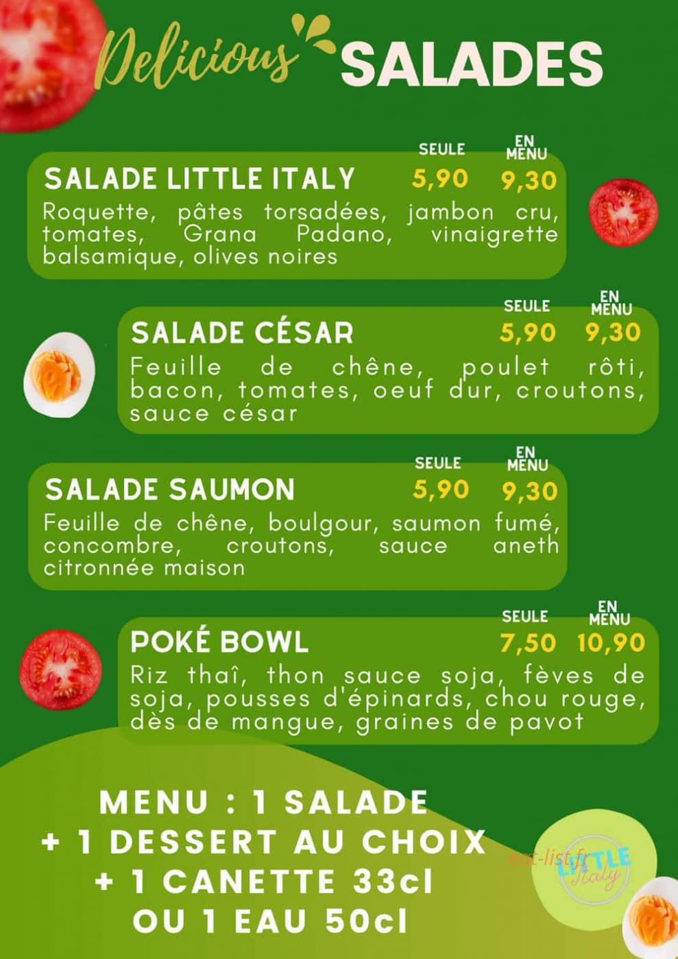 Little Italy — carte page 6