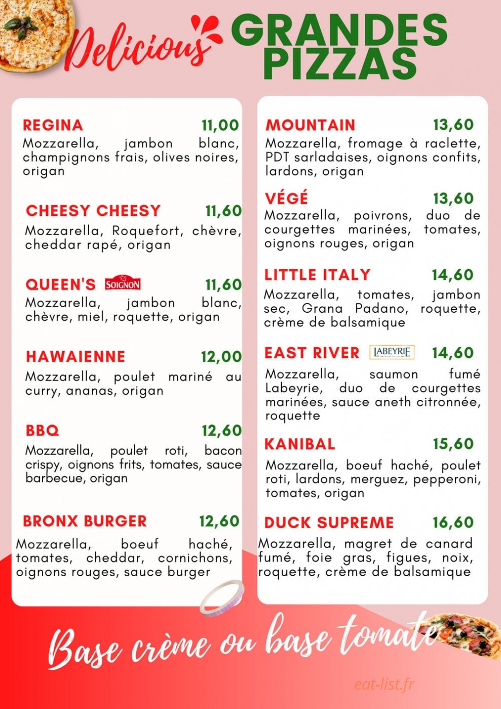 Little Italy — carte page 1