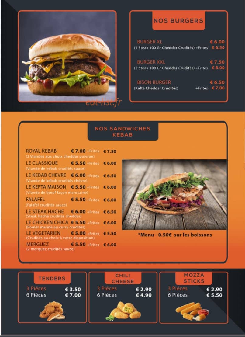 O'kebab — carte page 3