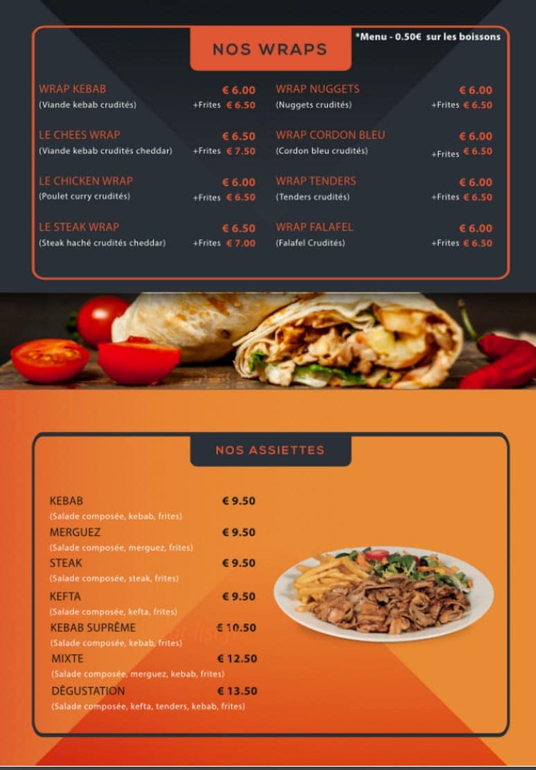 O'kebab — carte page 4