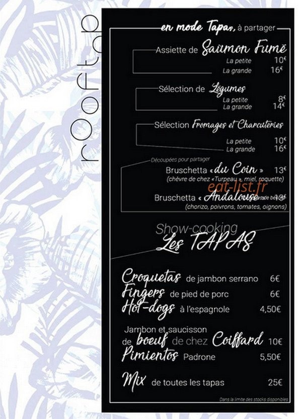 Rooftop — carte page 2