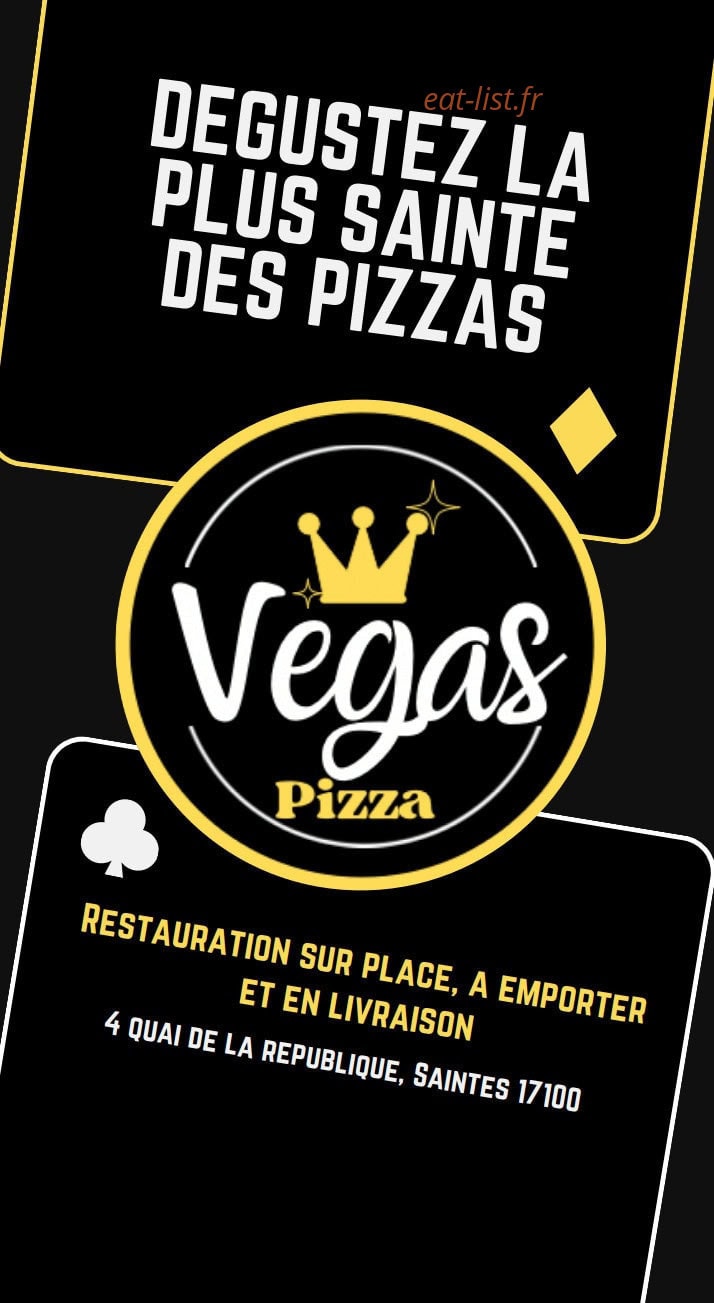Vegas Pizza Poitiers — carte page 1