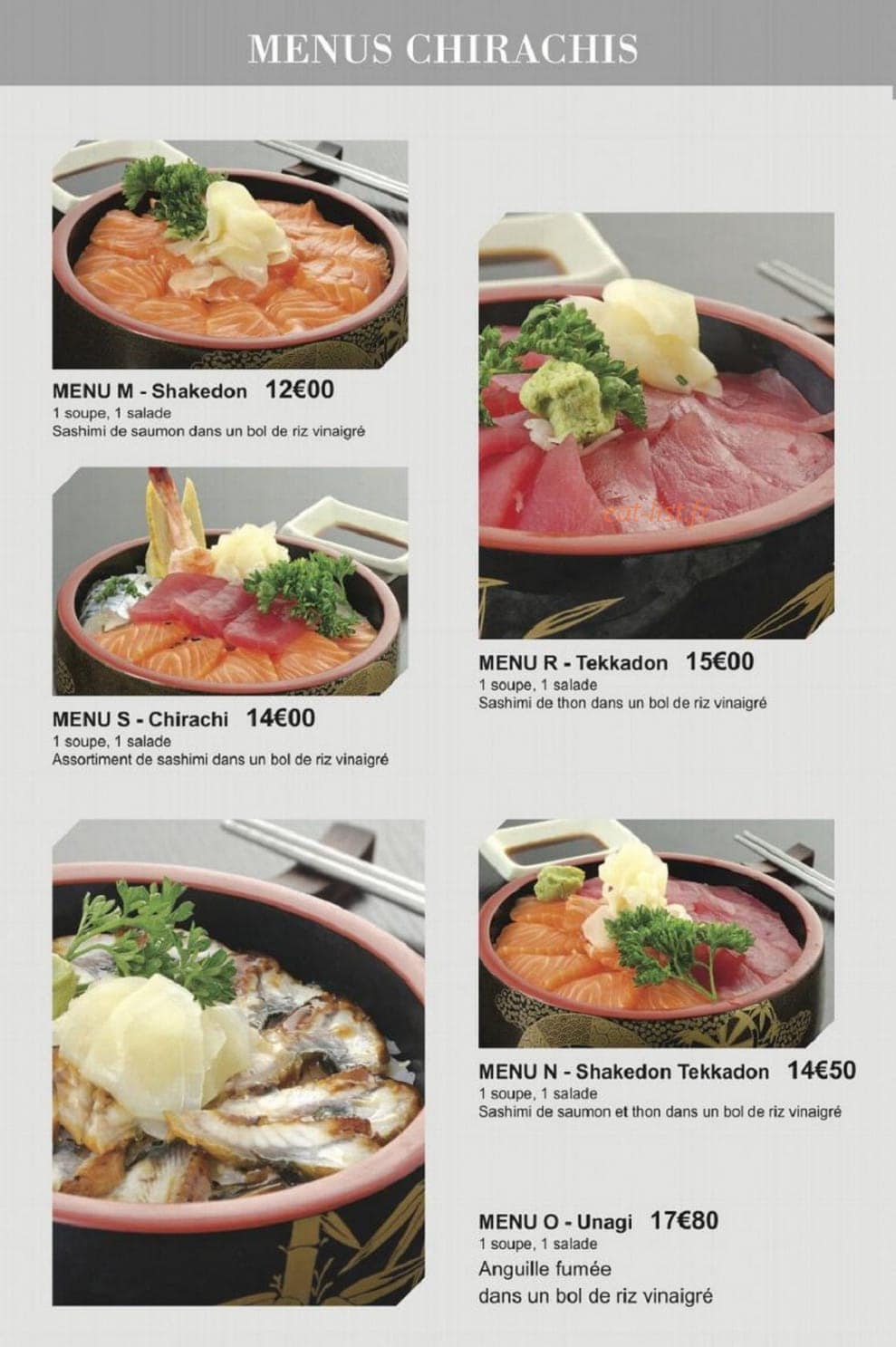 Wasabi — carte page 6