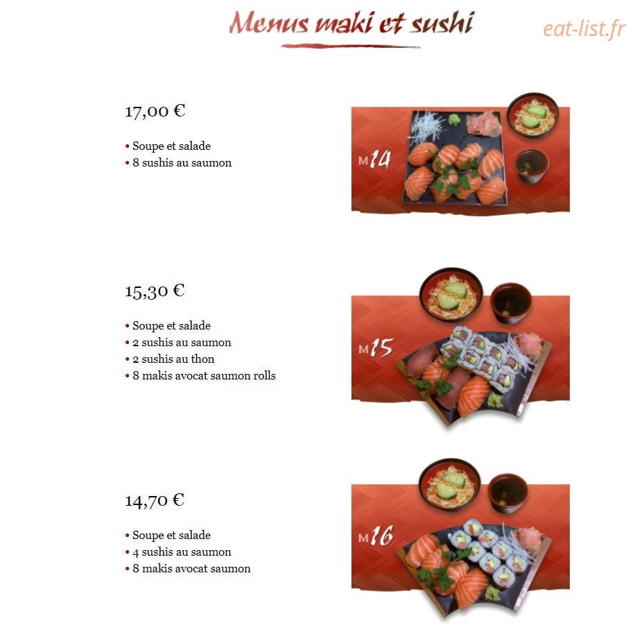 Yakido — carte page 6