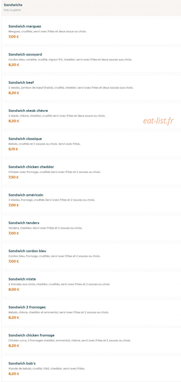 12i kebab — carte page 4