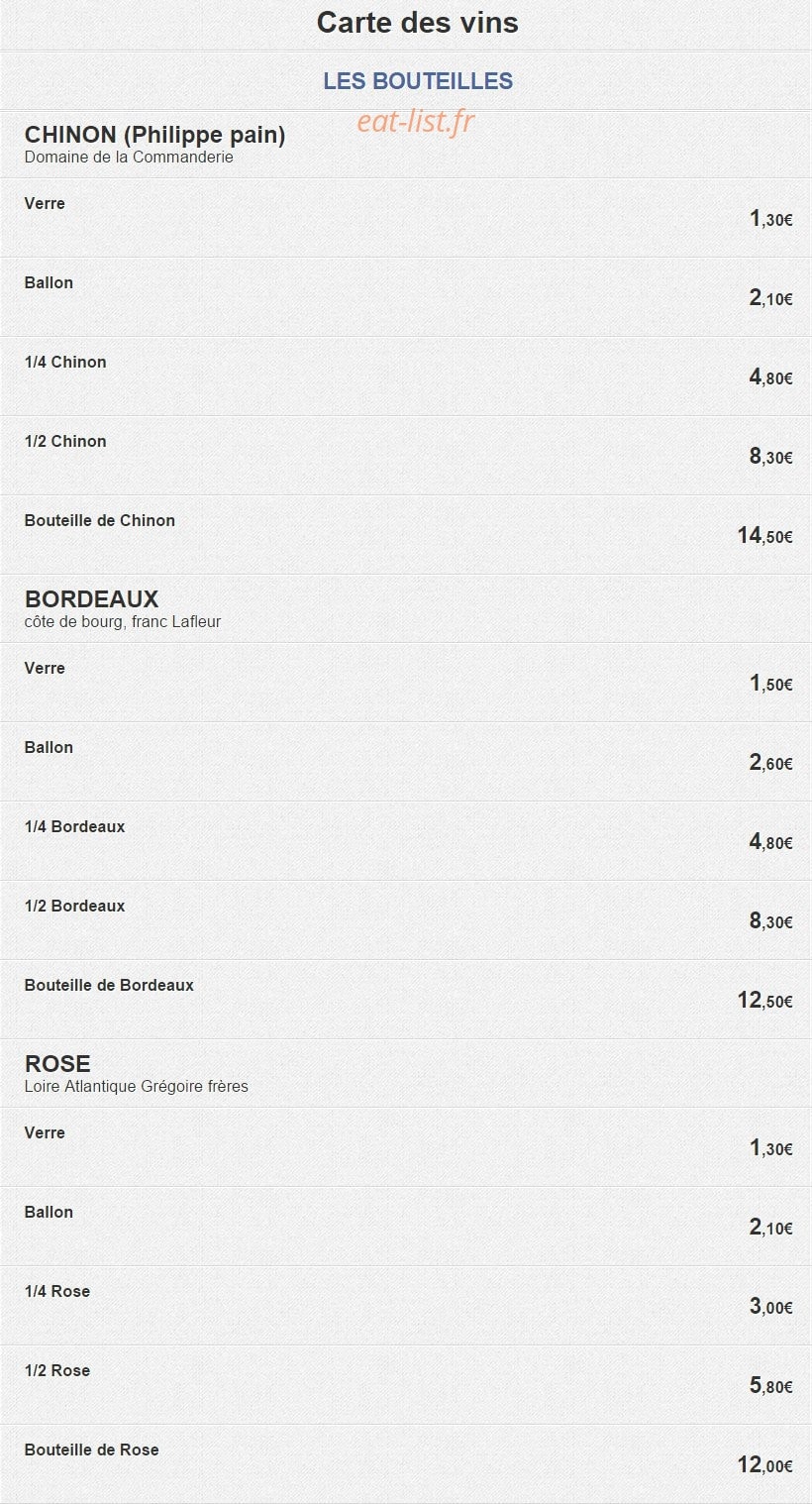 Café de l'Industrie — carte page 12