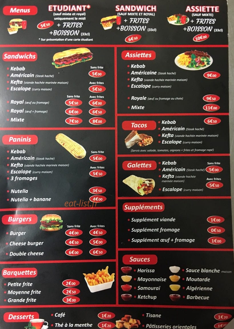 Chez Tito — carte page 2