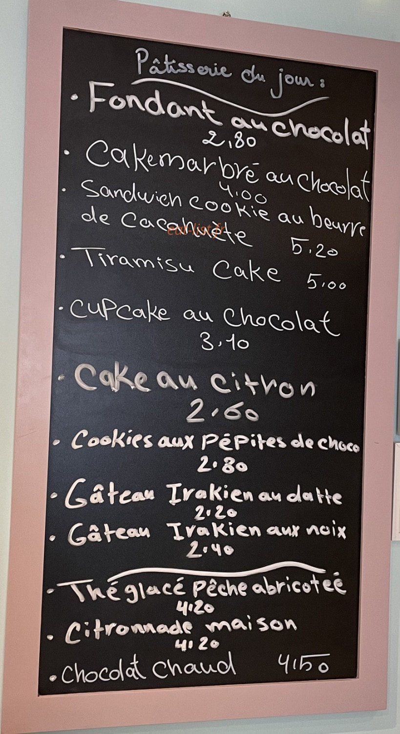 Citron & Cerise — carte page 1