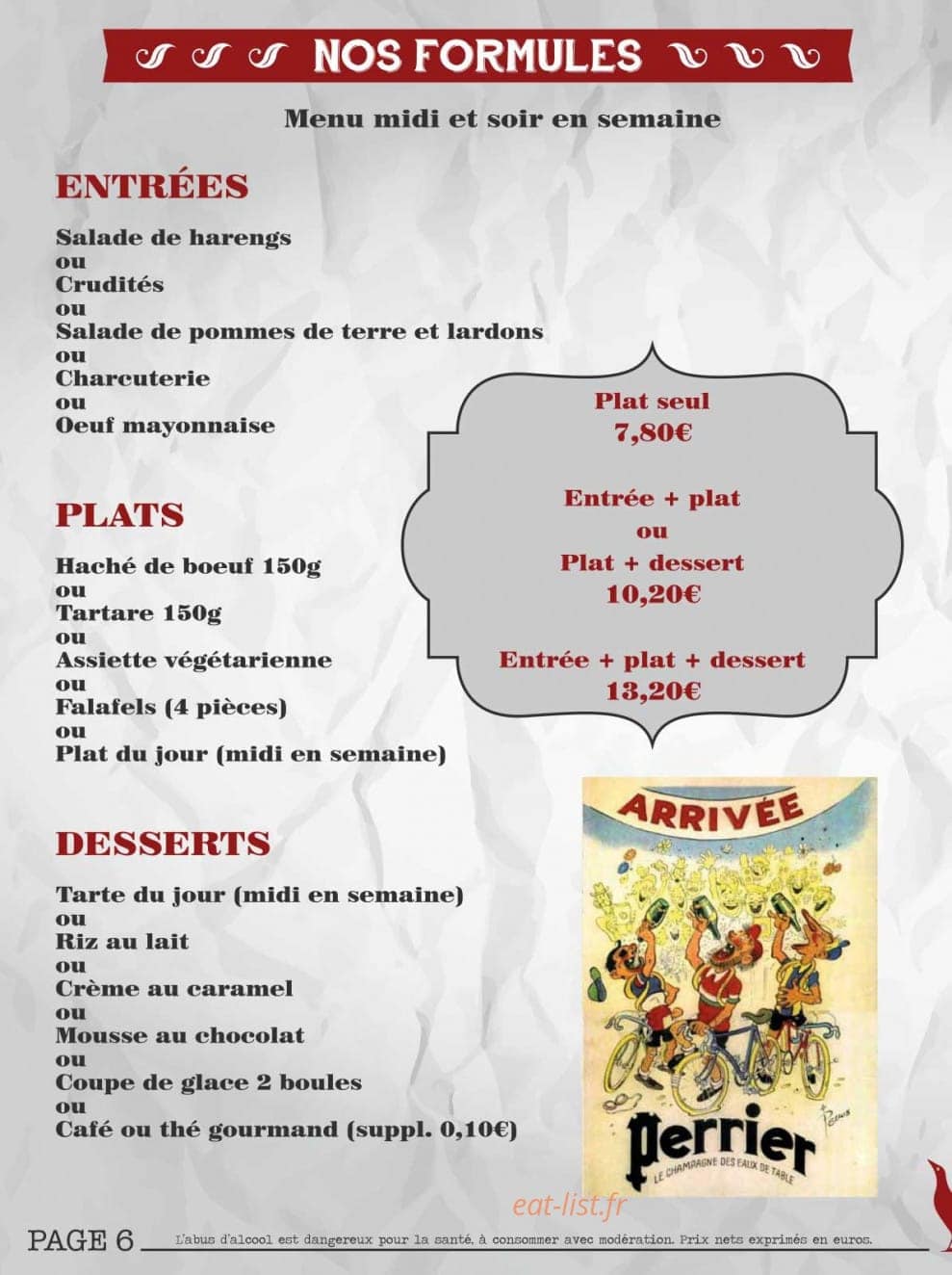 Le merle moqueur — carte page 6
