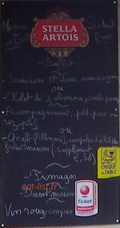 La Promenade — carte page 1