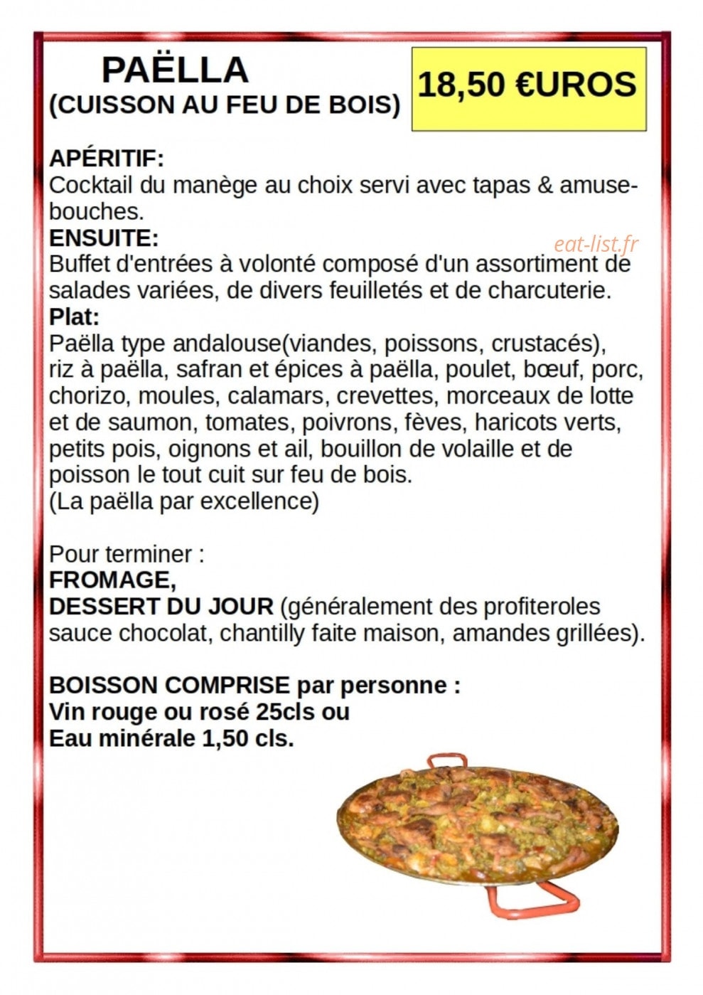 Le Manège À Rôtir — carte page 4
