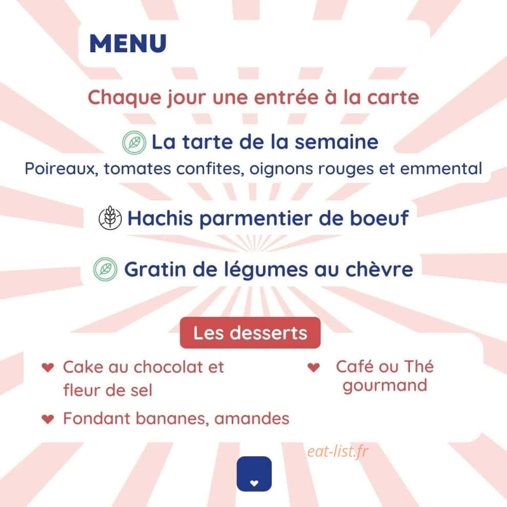 Comme à la maison — carte page 1