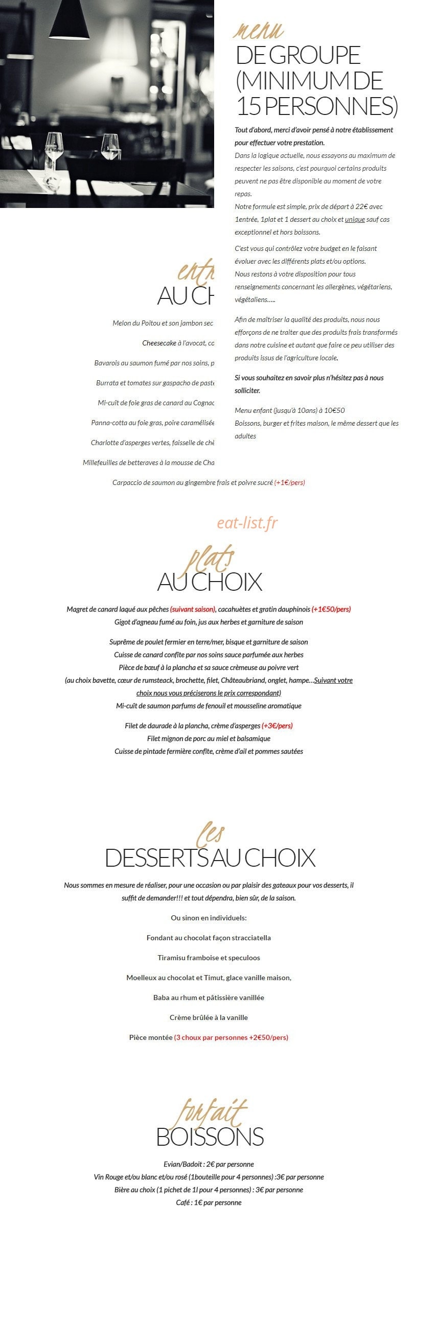 La table de Bellefois — carte page 3