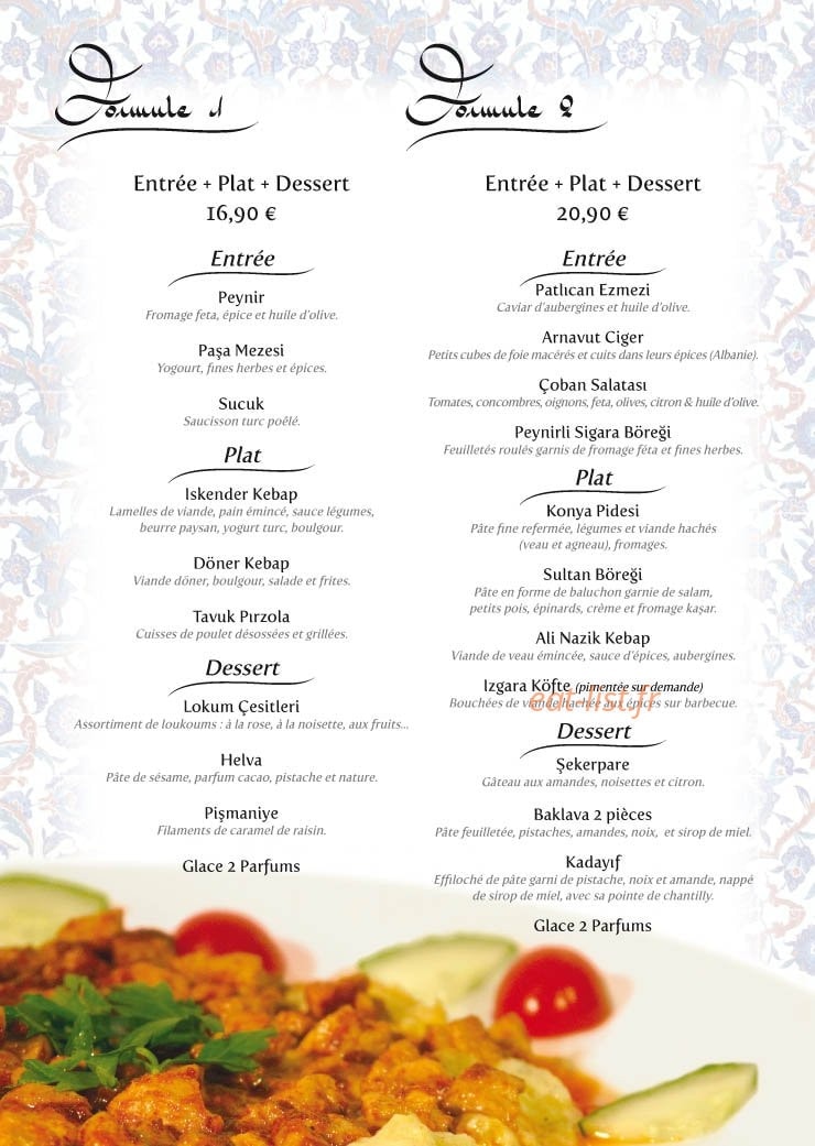 Le Sultan — carte page 9