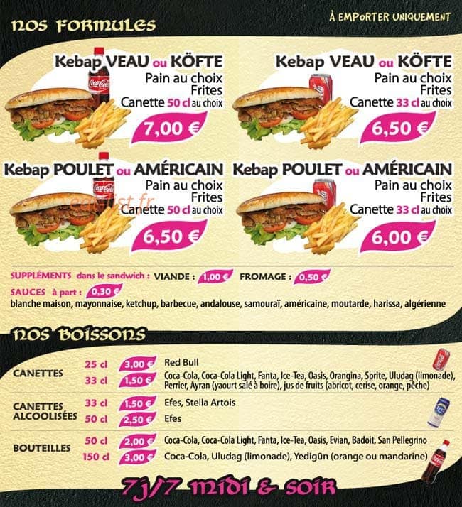 Le Sultan — carte page 12