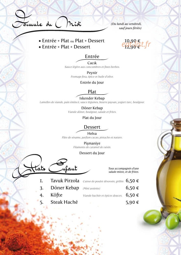 Le Sultan — carte page 7