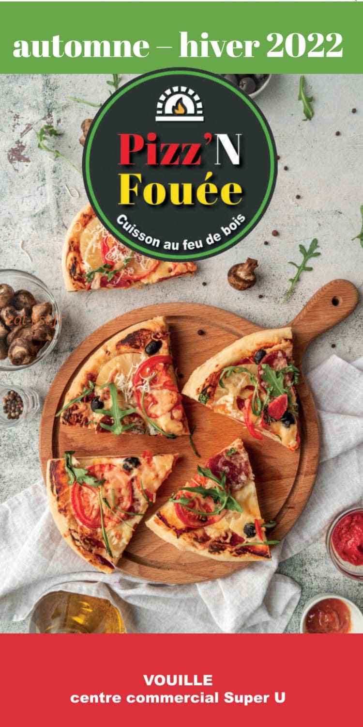 Pizz'N'fouée — carte page 1