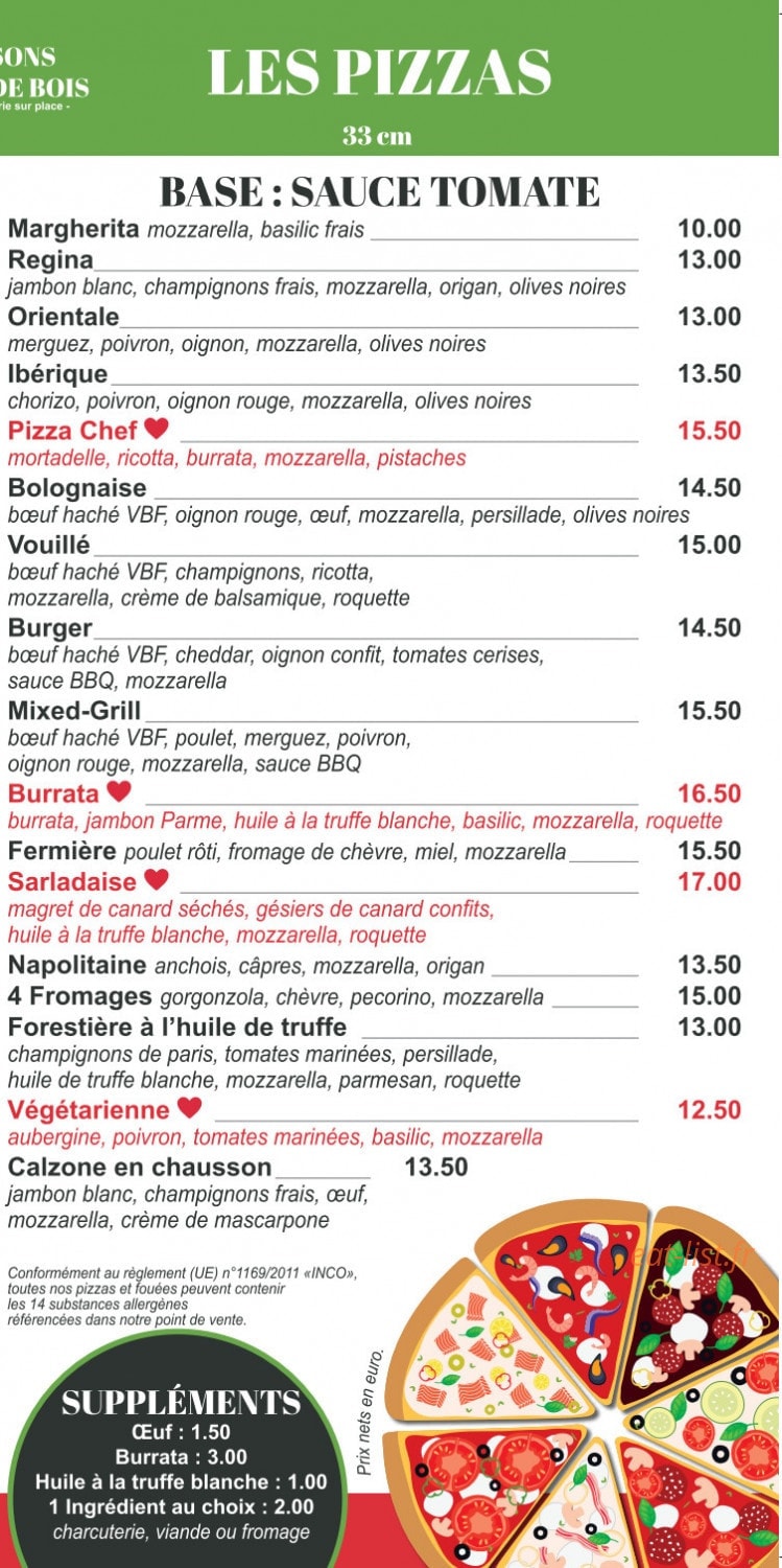 Pizz'N'fouée — carte page 3