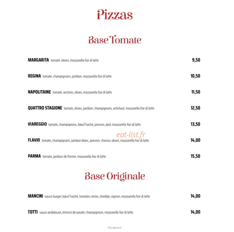 La Casa Del Gusto — carte page 3