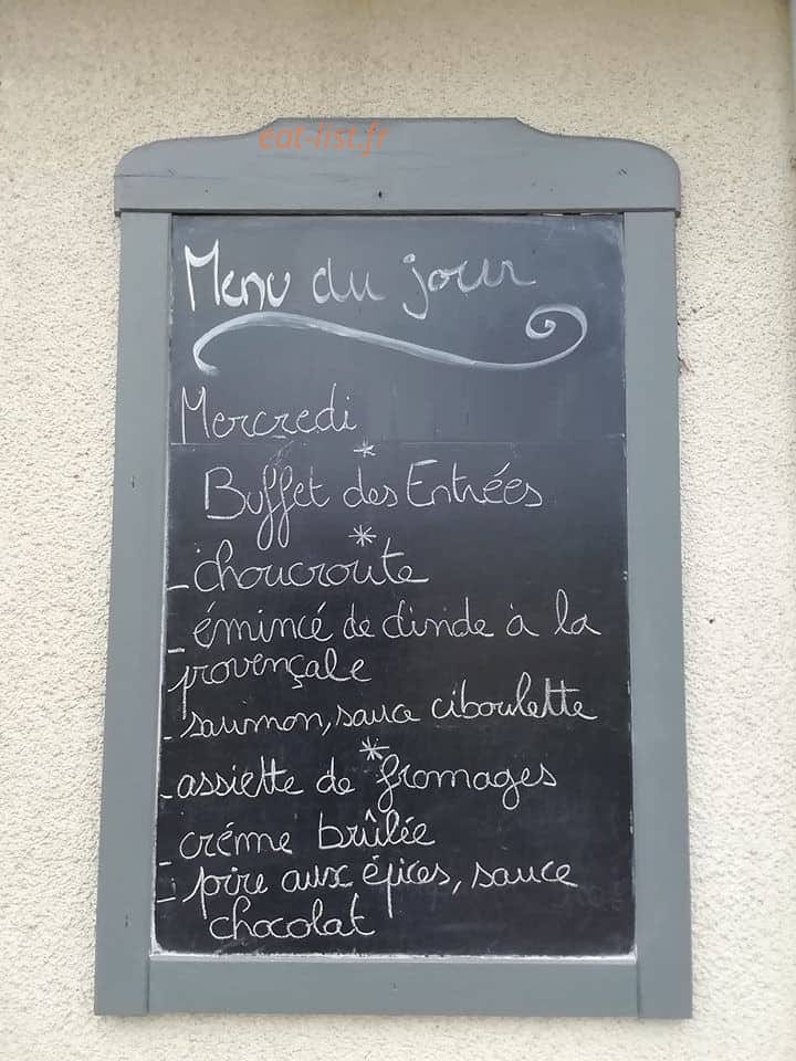 Bon'oeil gourmand — carte page 1