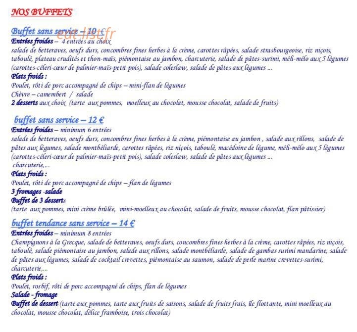 Des Lys — carte page 1