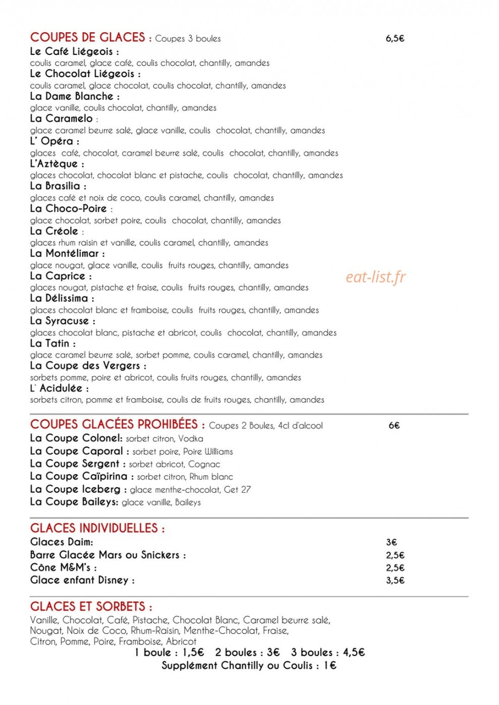 La Codalie — carte page 7