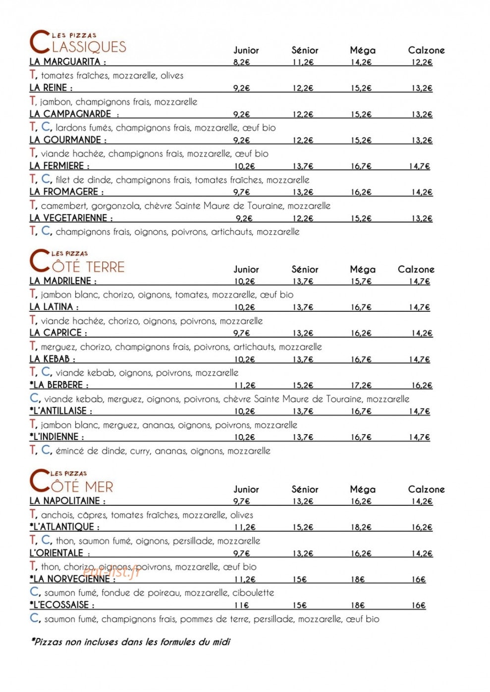 La Codalie — carte page 5