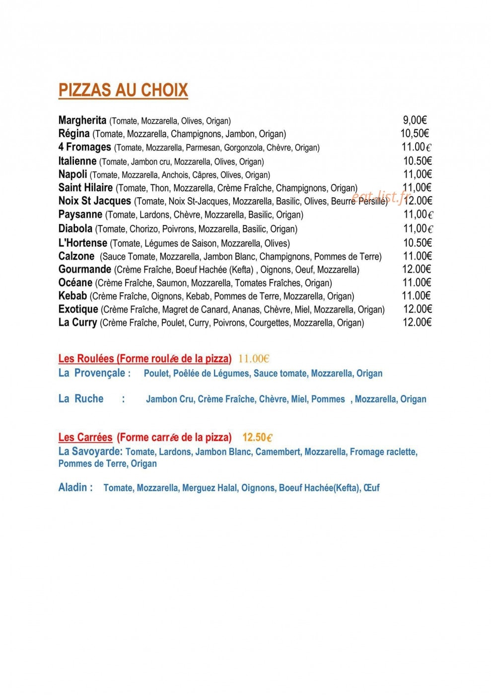 Aladin — carte page 3