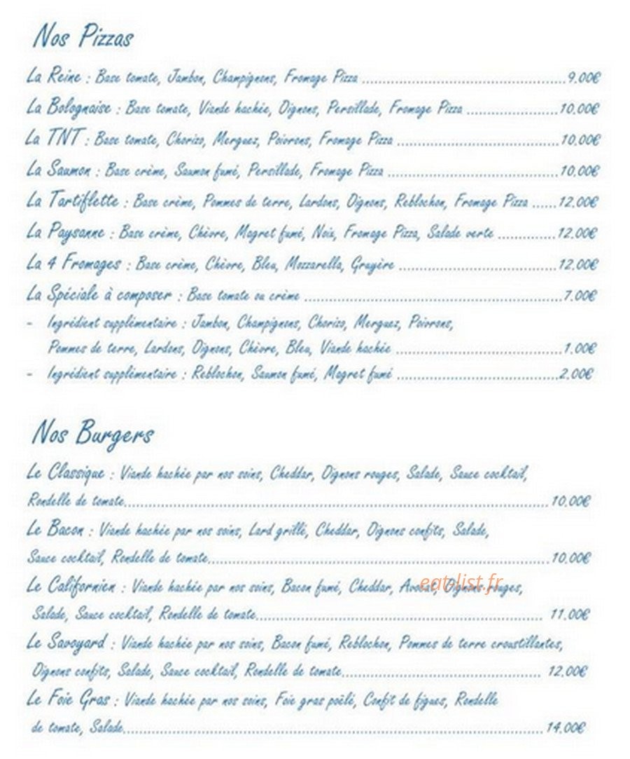 La Table des Sports — carte page 2