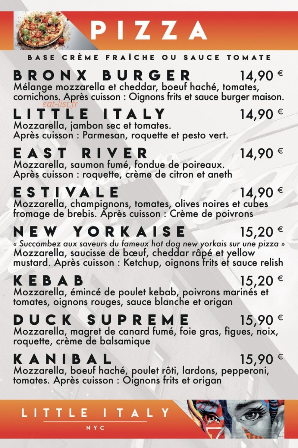 Little Italy — carte page 2