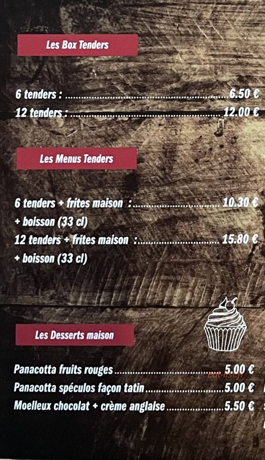Food pizz burger — carte page 4