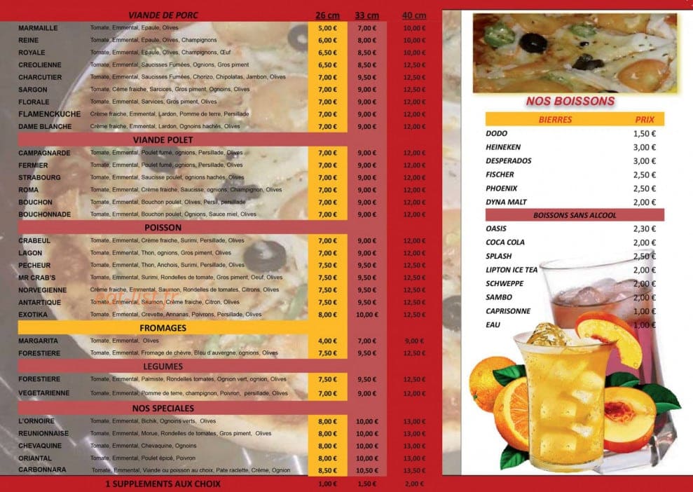 Bourbier Les Rails — carte page 1